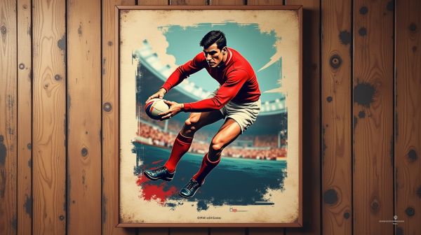 Affiches rugby : l'art de la passion sportive pour votre déco