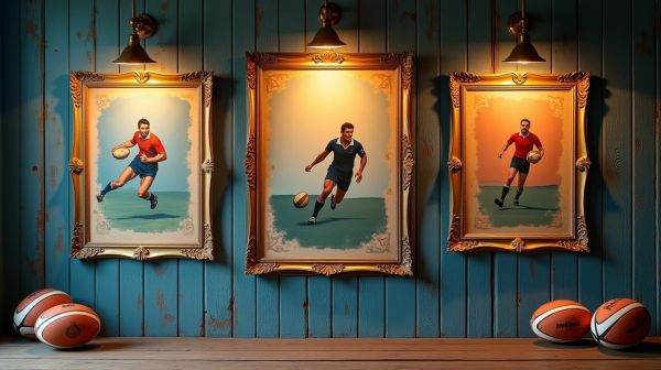 Affiches rugby : l'art de la passion sportive pour votre déco
