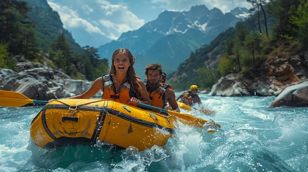 Réservez votre aventure en raft sur l'ubaye